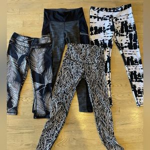 Medium yoga leggings bundle Athleta, Lululemon, Lucy, Alo
